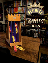 Load image into Gallery viewer, Sling It! TableTopper