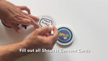 Load and play video in Gallery viewer, Bop It SHOUT!: The Fun Family Card Game (pre-release limited edition)
